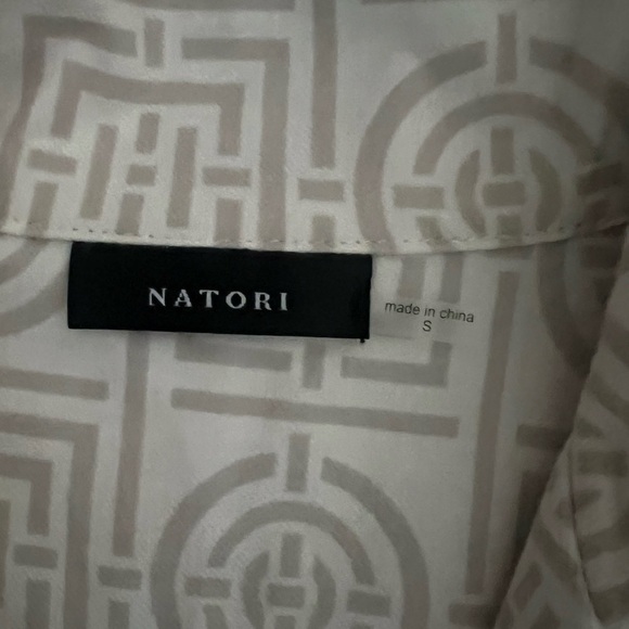 NEW Natori Cream Patterned Women's Pajama Set - Picture 4 of 7